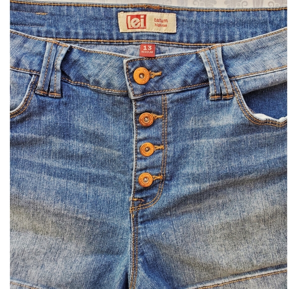 Lei high-rise denim shorts - Picture 4 of 4